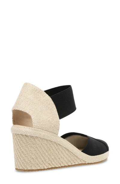 Shop Anne Klein Zoey Wedge Sandal In Black