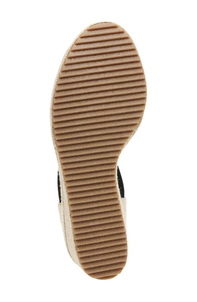 Anne Klein Zoey Wedge Sandal In Black