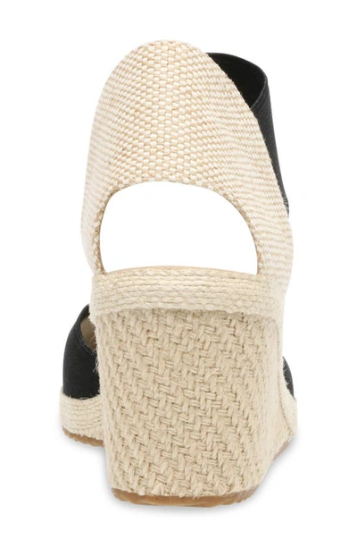 Anne Klein Zoey Wedge Sandal In Black