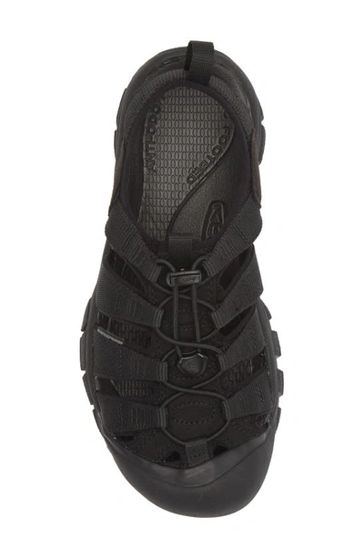 Keen 'newport H2' Sandal In Triple Black