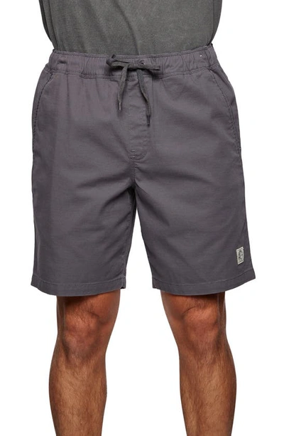 Shop O'neill Porter Pull-on Shorts In Graphite
