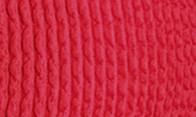 Bound By Bond-eye The Sasha Cutout Bikini Top In Baywatch Red