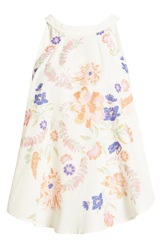 emily print halter tank