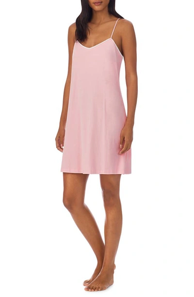 Shop Lauren Ralph Lauren Satin Chemise, Robe & Garment Bag In Pink