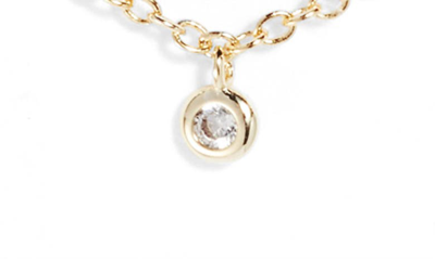 Kendra Scott Crystal Amelia 19" Station Necklace In Gold Metal