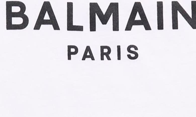 Shop Balmain Kids' Logo Graphic Tank Top In White