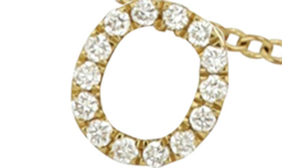 Bony Levy Classic Initial Personalized Diamond Charm Necklace In 18k Yellow Gold - 4 Charms