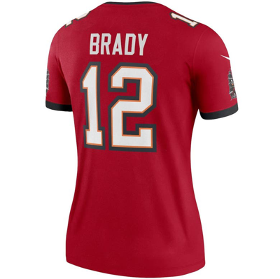 Shop Nike Tom Brady Red Tampa Bay Buccaneers Legend Jersey