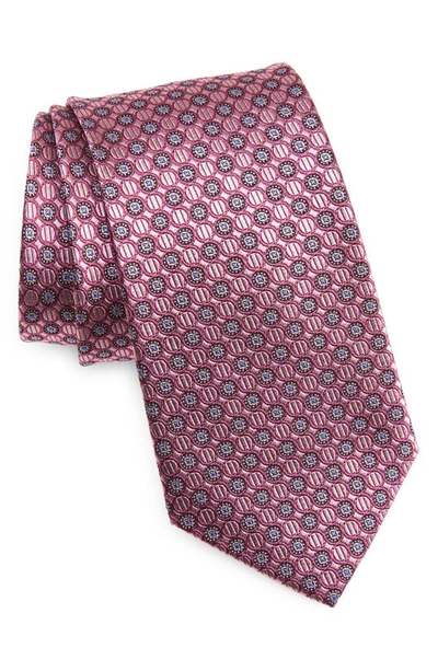 Shop Nordstrom Neat Silk Tie In Pink