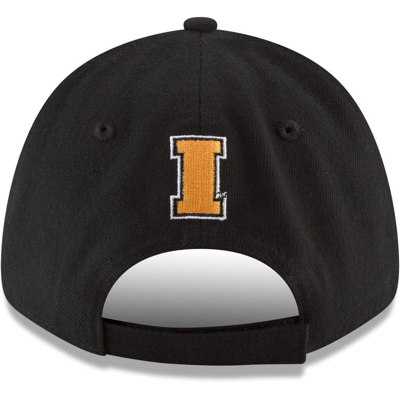 Shop New Era Black Iowa Hawkeyes The League 9forty Adjustable Hat