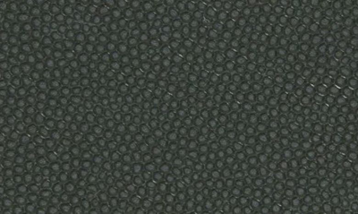 Shop Saint Laurent Pebble Grain Leather Card Case In Dark Green