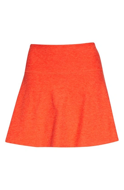 Shop Beyond Yoga Tie Breaker Circle Skirt In Redflower-scarlet