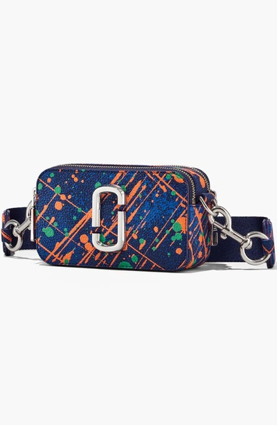 Shop Marc Jacobs The Snapshot Crossbody Bag In Eclipse Multi