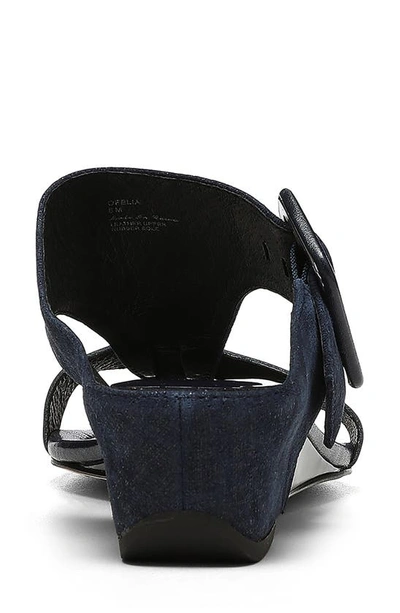 Shop Donald Pliner Ofelia Sandal In Navy