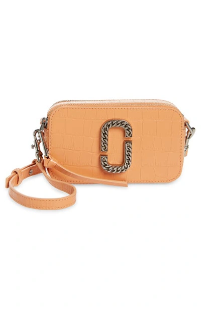 Shop Marc Jacobs Snapshot Crossbody Bag In Orange