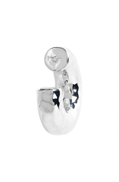 Shop Ippolita Classico Hoop Earrings In Silver