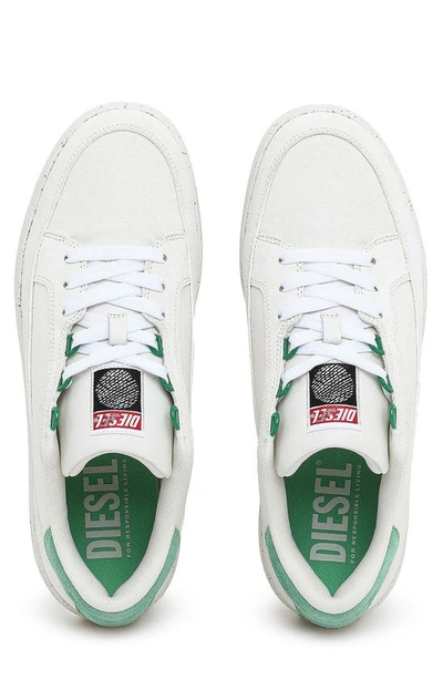 Shop Diesel Skeatys Low Sneaker In White