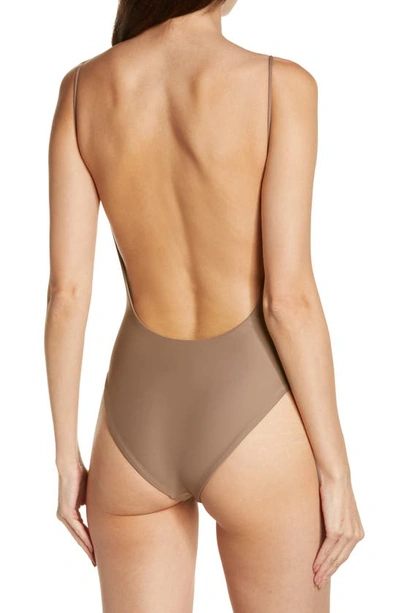 Shop Jade Swim Trophy One-piece Swimsuit In Nude
