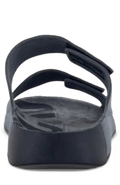 Shop Ecco Cozmo Sandal In Titanium