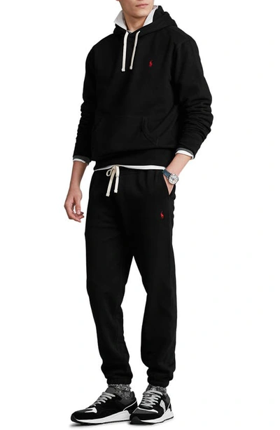 Shop Polo Ralph Lauren Fleece Sweatpants In Polo Black