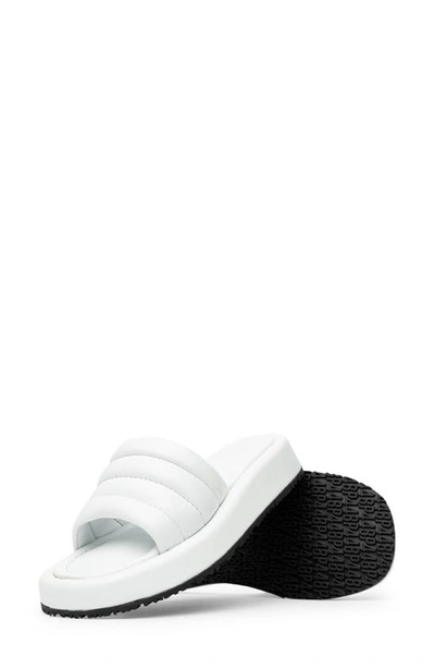 Shop P448 Fergie Slide Sandal In White