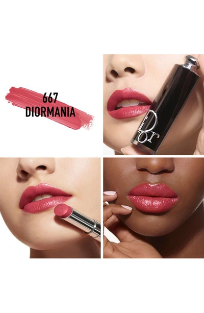 Shop Dior Addict Hydrating Shine Refillable Lipstick In 667 Mania