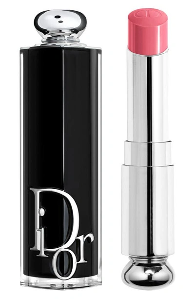 Shop Dior Addict Hydrating Shine Refillable Lipstick In 373 Rose Celestial