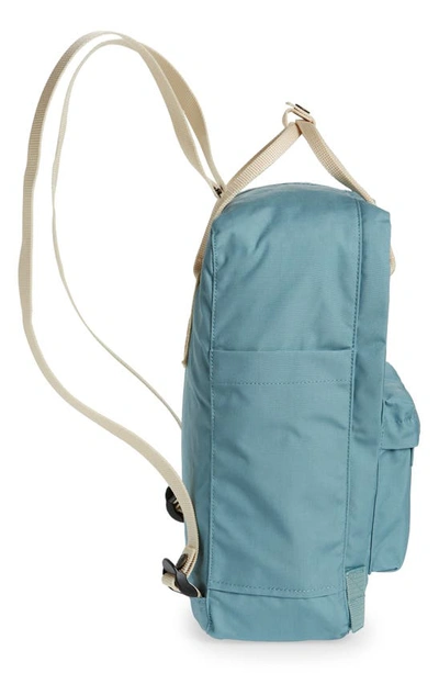 Shop Fjall Raven Kånken Water Resistant Backpack In Sky Blue-light Oak
