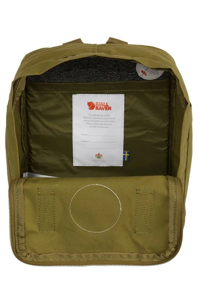 Shop Fjall Raven Mini Kånken Water Resistant Backpack In Foliage Green