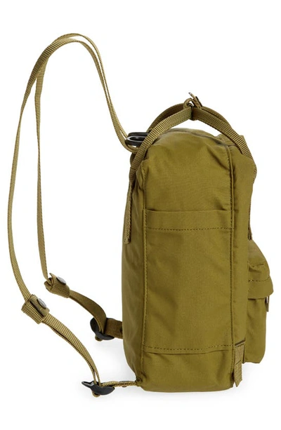 Shop Fjall Raven Mini Kånken Water Resistant Backpack In Foliage Green