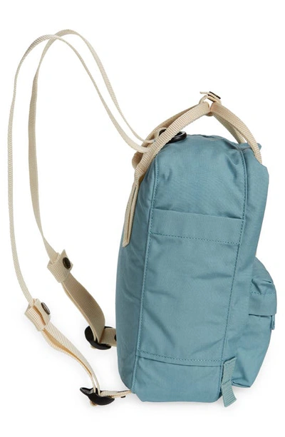 Shop Fjall Raven Mini Kånken Water Resistant Backpack In Sky Blue-light Oak