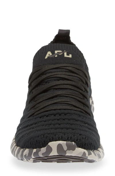 Shop Apl Athletic Propulsion Labs Techloom Wave Hybrid Running Shoe In Black / Asteroid / Leopard