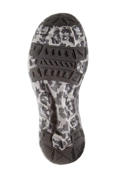 Apl Athletic Propulsion Labs Techloom Wave Hybrid Running Shoe In Black / Asteroid / Leopard