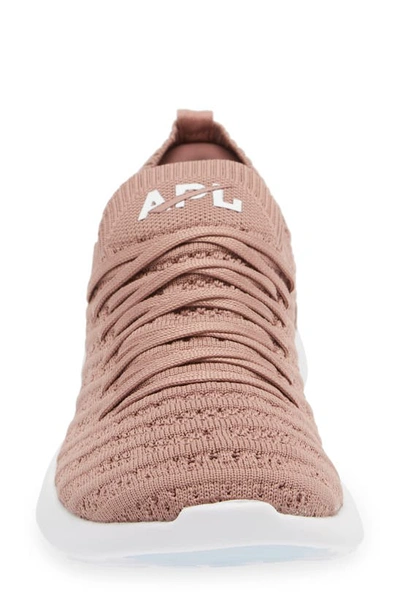 Apl Athletic Propulsion Labs Techloom Wave Hybrid Running Shoe In Beachwood / White