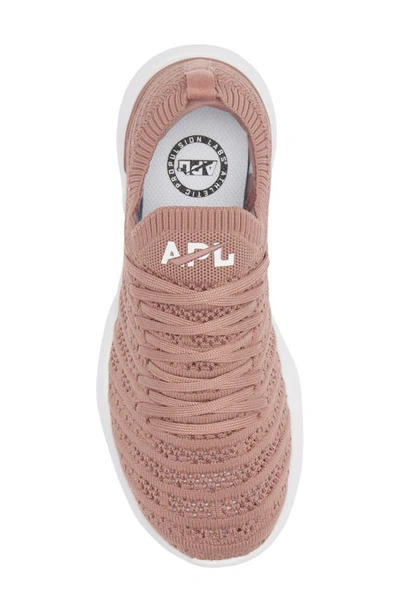 Apl Athletic Propulsion Labs Techloom Wave Hybrid Running Shoe In Beachwood / White