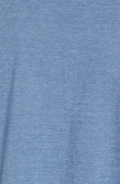 Shop Goodlife Tri-blend Scallop V-neck T-shirt In Riverside Blue