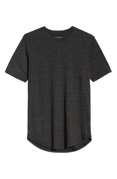 Shop Goodlife Tri-blend Scallop Crew T-shirt In Black