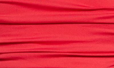 Sea Level Twist Front Multifit Tankini Top In Red