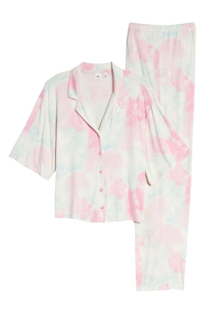 Shop Bp. Sleepy Head Pajamas In Pink Prism Rozzy Tie Dye