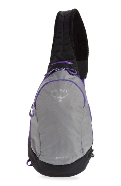 Shop Osprey Daylite® Sling Backpack In Medium Grey/ Dark Charcoal