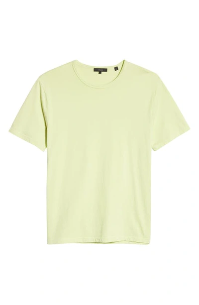 Shop Vince Solid T-shirt In Washed Cactus Bloom