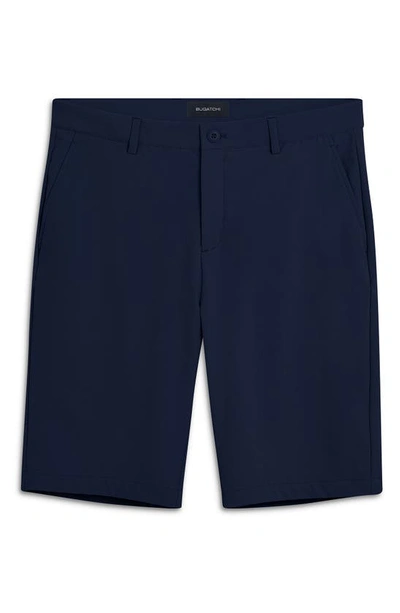 Bugatchi Men's Performance Knit Bermuda Shorts In Navy