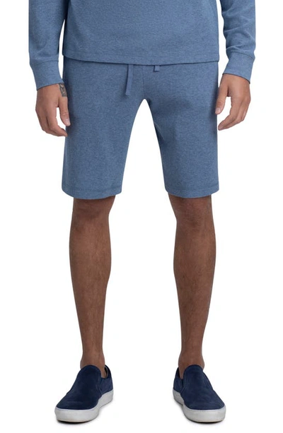 Bugatchi Butgatchi Comfort Drawstring Knit Shorts In Slate