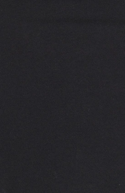 Billy Reid Pensacola Long Sleeve Organic Cotton Pocket Polo In Black
