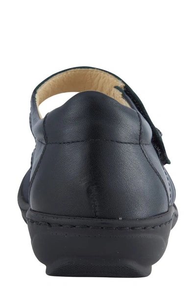 David Tate Everly Mary Jane Flat In Black