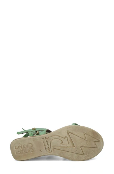 Shop As98 Labo Platform Sandal In Aloe