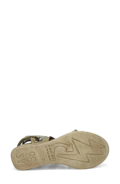 As98 Labo Platform Sandal In Moss