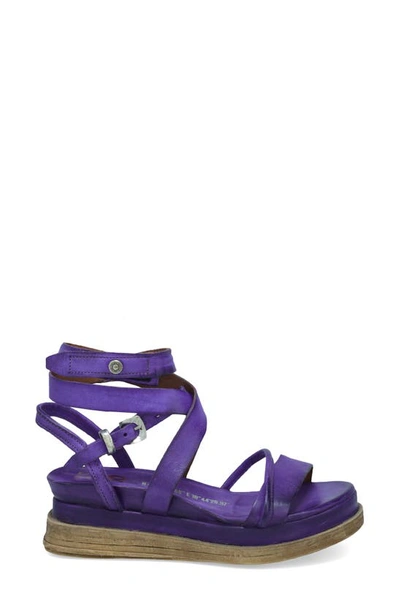 Shop As98 A.s.98 Labo Platform Sandal In Purple