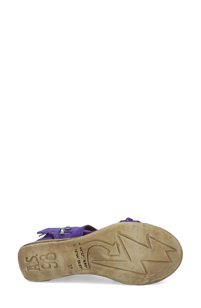 Shop As98 Labo Platform Sandal In Purple
