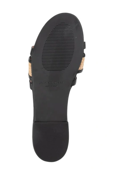 Shop Patricia Green Amalfi Slide Sandal In Black